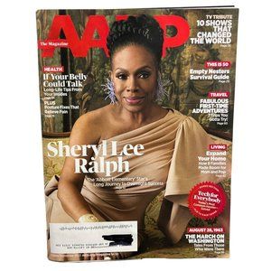 AARP Magazine August September 2023 Sheryl Lee Ralph Empty Nest Survival